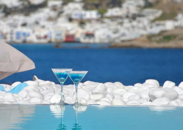 别墅 Sapphire By Blanco Megali Ammos (Mykonos)